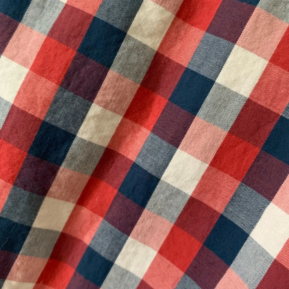 J. Crew Men’s Slim Fit Long Sleeve Plaid Button Down Shirt